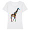 T-SHIRT BIO Femme Giraffe
